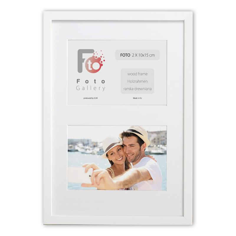 Holzrahmen FOTO GALERIA WHITE weiß